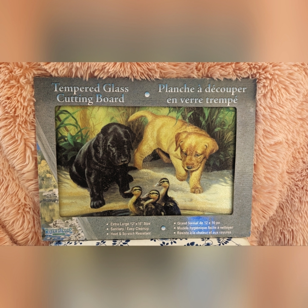 Rivers Edge tempered glass cutting board